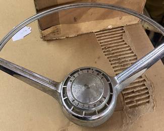 Vintage Horn Ring and Cap
