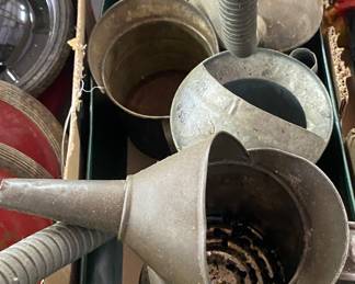 Galvanized Service Station Cans