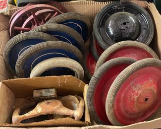 Pedal Car Wheels and Parts