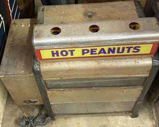 Old Hot Peanuts Machine