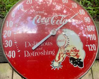 Ohio Jumbo Dial Coca Cola Thermometer