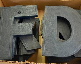 Plastic Letters