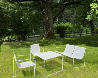 Great 1960's Outdoor Modern Iron Set