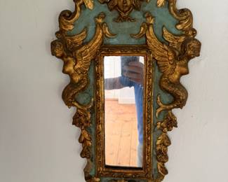 Antique Giltwood Mirror
