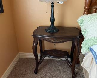 small table & lamp