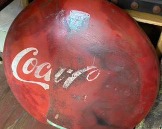 Coca Cola Button (Barn Hanger)