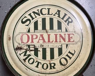 Early Sinclair Rocker Motor Oil Can