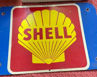 Metal Shell Sign