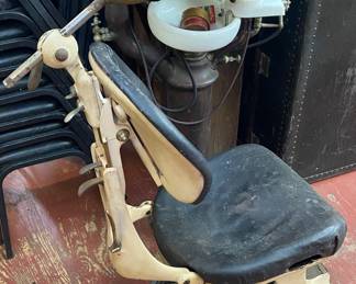 Old Dental Chair and Accessories