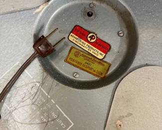 Back of Pepsi Cola Double Bubble Clock