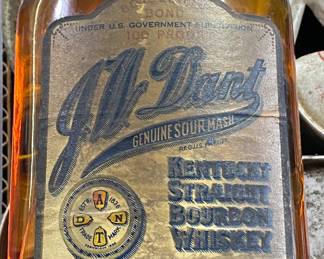 Old Dart Bourbon Whiskey Bottle