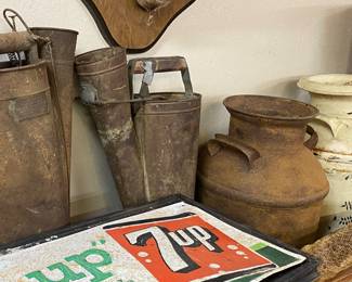 Tobacco Setters/Milk Can