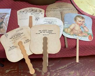 Vintage Advertising Fans 