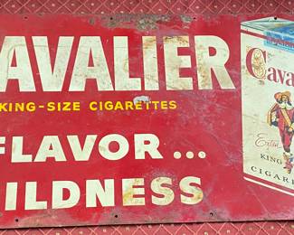 Cavalier Cigarette Sign