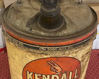 Old Kendall Motor Oil Sign
