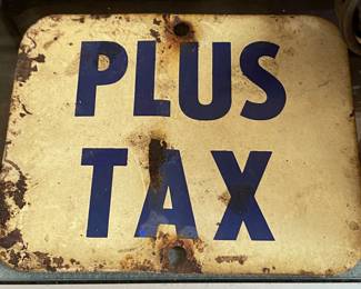 Tax Sign