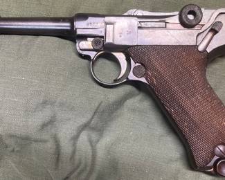 1917 WW1 German Luger (Erfurt/All Exposed Numbers Matching)