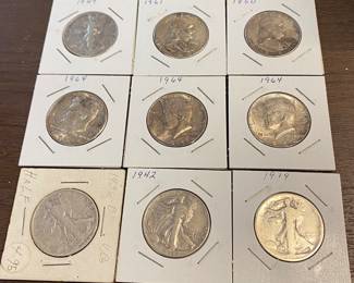 90% Silver Half Dollars