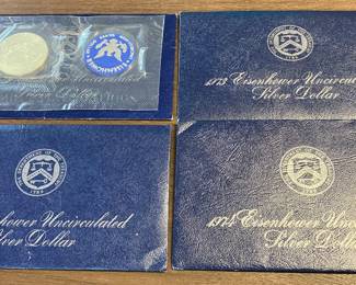 40% Silver Uncirculated Eisenhower Dollars