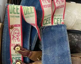 Vintage Dee Cee Denim Suspenders