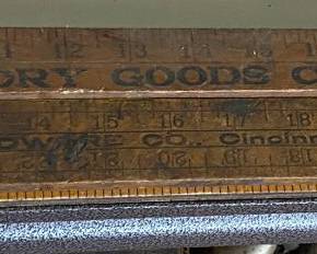 Old Advertising Yard Sticks