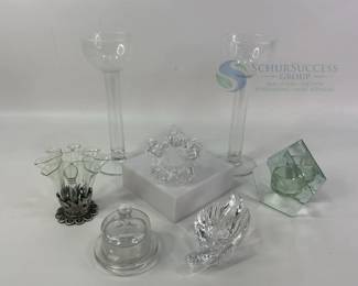 Princess House & Various Brand Candle Holders