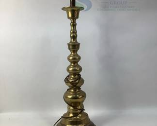 Vintage Brass Table Lamp