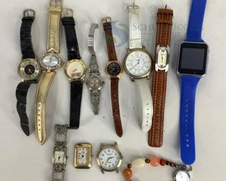 Variety of Analog and Digital Watches, Mixed Brands and Styles