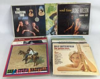 Vinyl Records Collection – The Kingston Trio, John Denver, Lou Rawls, More