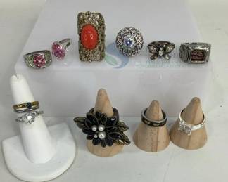 Collection of Decorative Rings