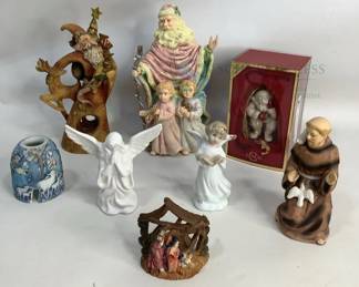 Christmas and Religious Collectible Figurines