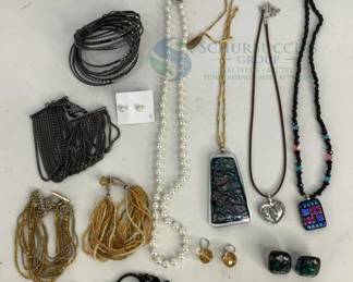 Multicolor Jewelry Set with Necklaces, Earrings, & Bracelets