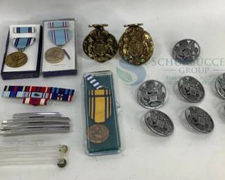 Military Medals and Insignias Collection