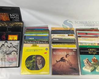 Classical Vinyl Records and CDs Collection