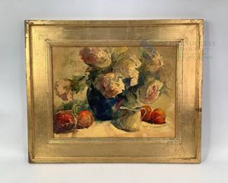 "Peony Pageant" Painting by Richard E. Williams