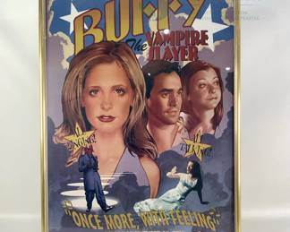 Buffy the Vampire Slayer Framed Poster