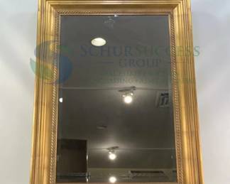 Garden Ridge Bar Harbour Gold Wall Mirror