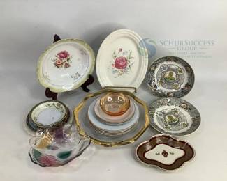 Vintage Porcelain Dinnerware Collection