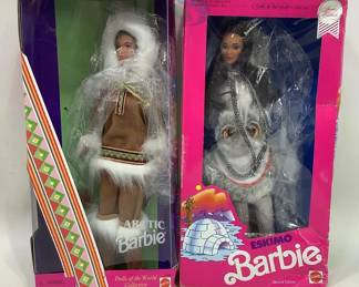 Mattel Dolls of the World Arctic & Eskimo Barbie Collector Edition