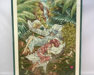 Magic Knight Rayearth Framed Art Print by CLAMP