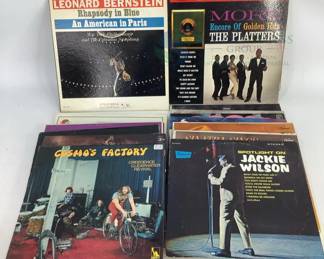 Vinyl Records Collection: Jackie Wilson, Leonard Bernstein, Columbia, Classics & Hits