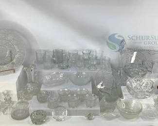 Antique Glassware Set