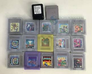 Nintendo Game Boy Cartridge Collection