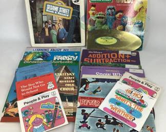 Children's Vinyl Record Collection