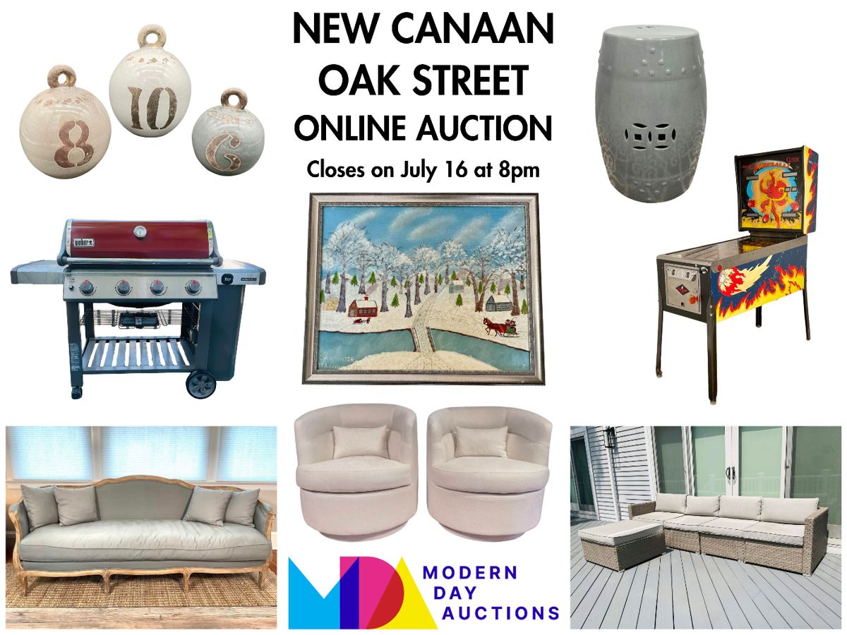 New Canaan Oak Street Online Auction