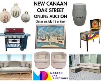 New Canaan Oak Street Online Auction