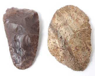 Lot 18 Very Nice Paleo Point Scraper
