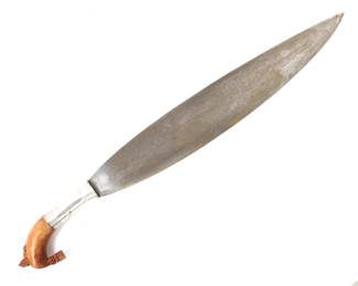 Lot 28 19th C. Philippines Moro Barong Sword
