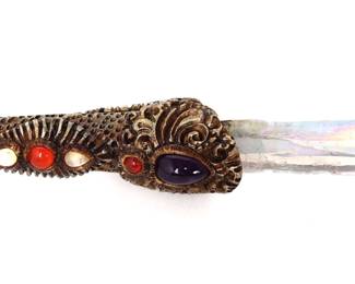 Lot 113 Gorgeous Crystal Amethyst Mystic Energy Wand
