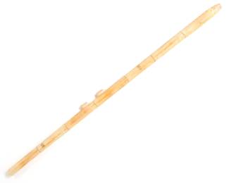 Lot 13 Chinese Carved Bone Staff